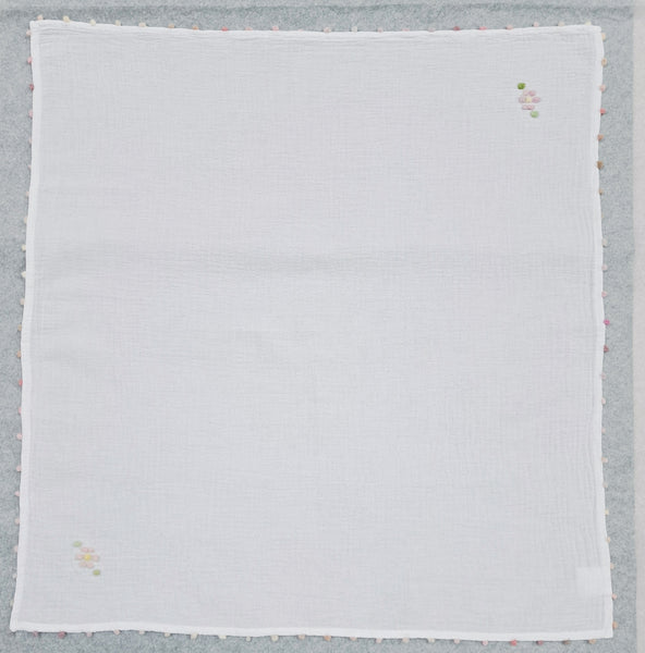 Baby Swaddle Dots & Flowers Double Cotton