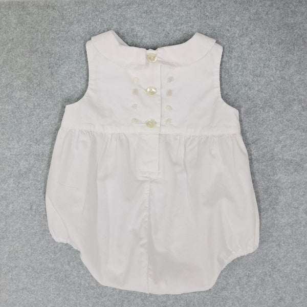 Baby Romper 'Topolino Dots' Velvet Needlecord