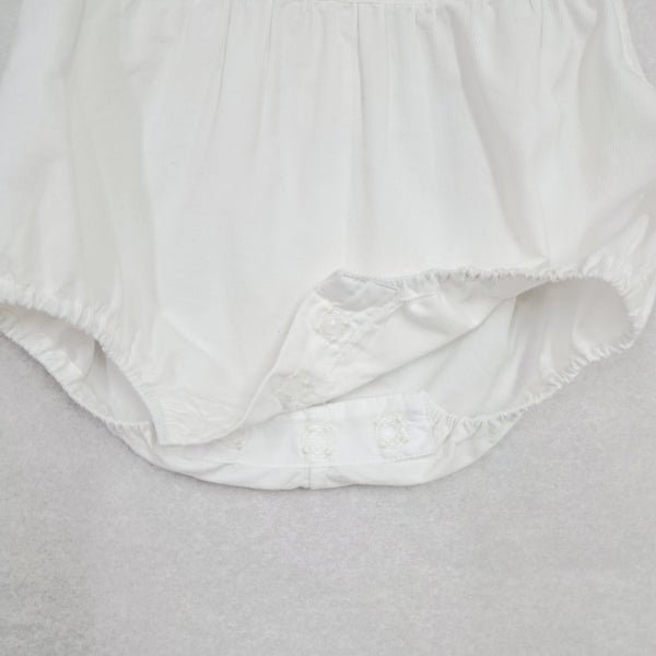 Baby Romper 'Topolino Dots' Velvet Needlecord