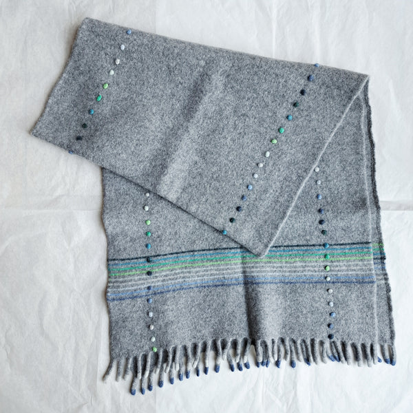 Sample Sale Scarf 'Frangia Rainbow' Cashmere