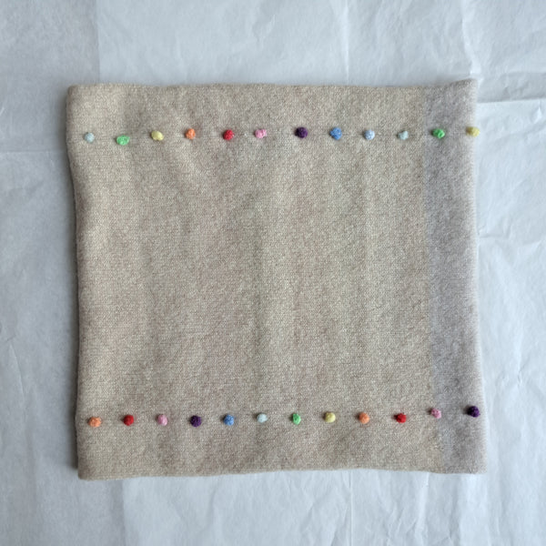 Sample Sale Cashmere Neck warmer 'Lola Rainbow'