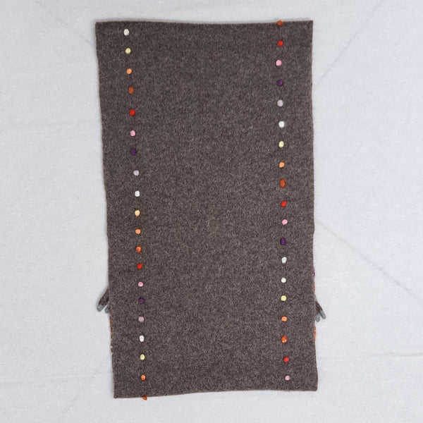 Sample Sale Cashmere Infinity Scarf 'Giro Rainbow Dots'