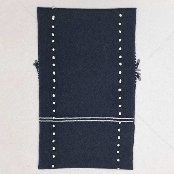 Sample Sale Cashmere Infinity Scarf 'Giro Graphic '