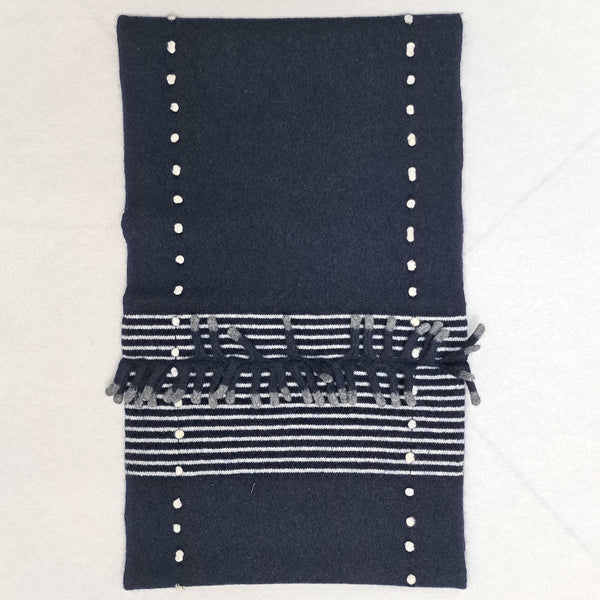 Sample Sale Cashmere Infinity Scarf 'Giro Graphic '