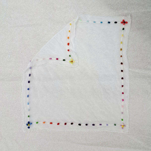 Silk Square 'Sara' Dots