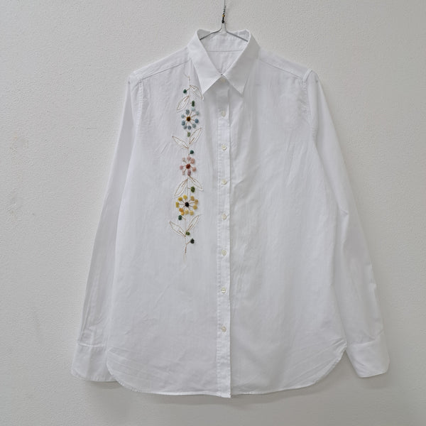 Shirt 'Micia Stem Flowers' Batista cotton