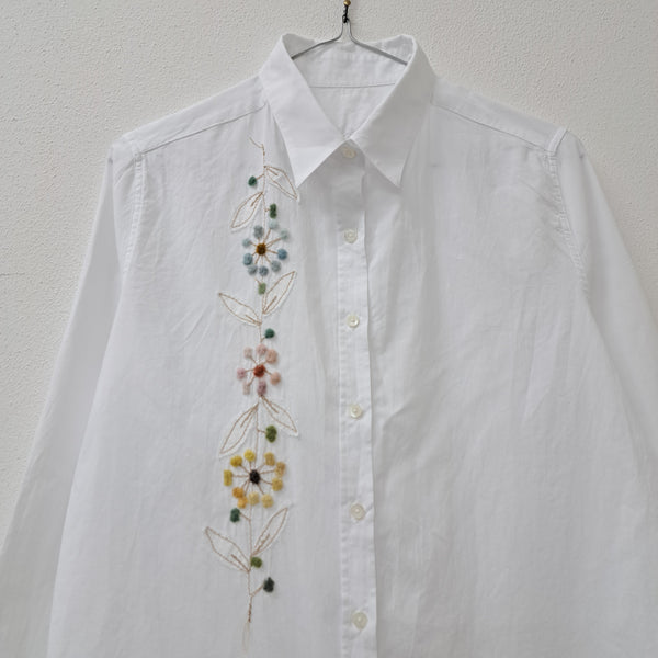 Shirt 'Micia Stem Flowers' Batista cotton
