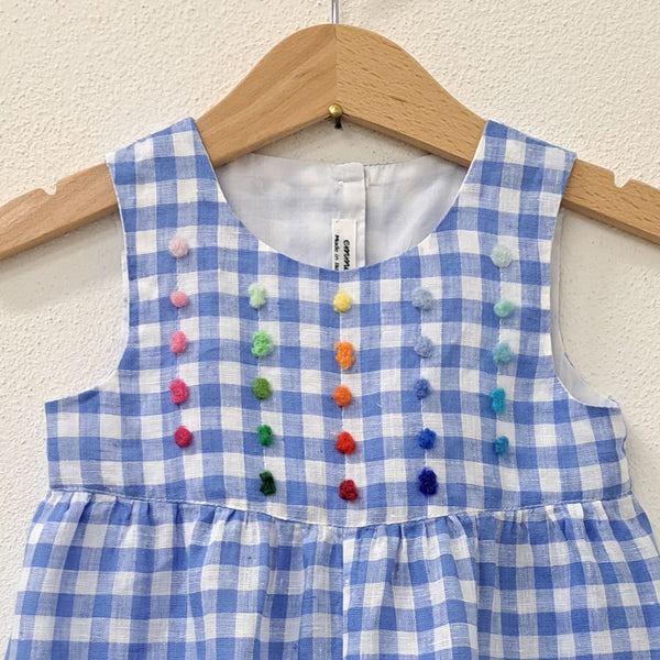 Romper 'Topolino' Long Leg Linen