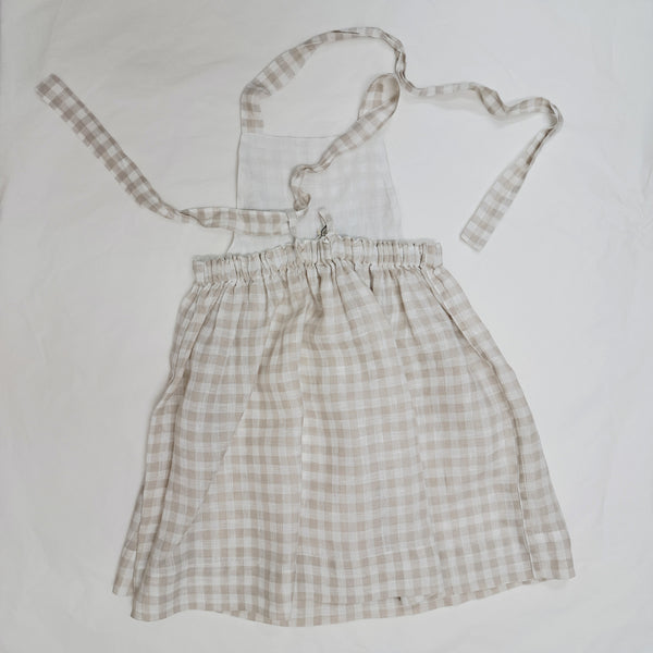 Saldo Prendisole bambina 'Sole Flowers' Lino