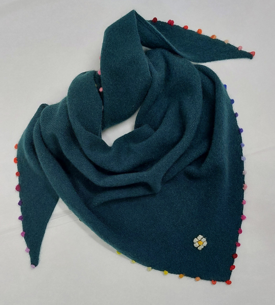 Womens Triangle scarf 'Patty' Cashmere