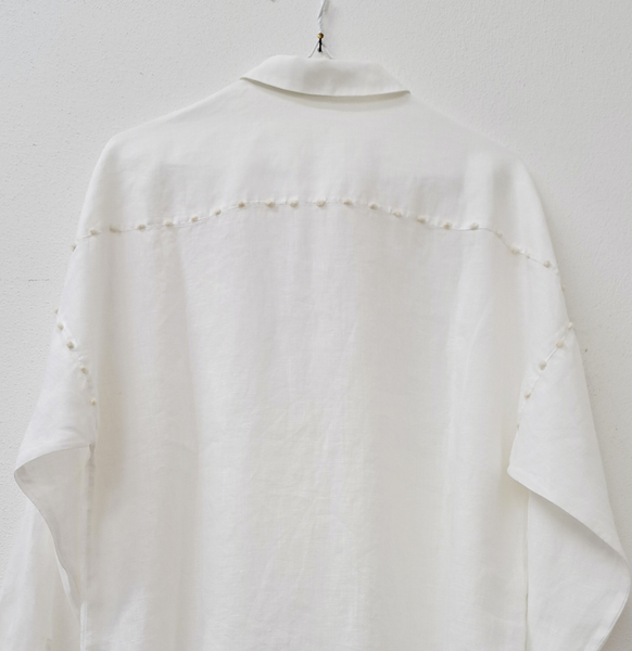 Shirt 'Dora Dots' Pergamena Linen