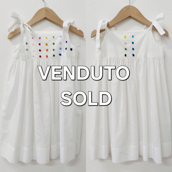 Sample sale - Girls Dress 'Fiocco Dots' Batista