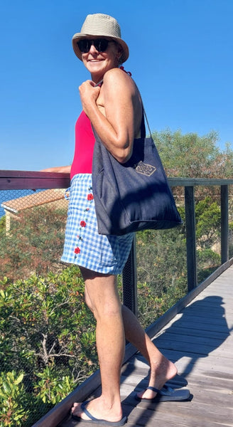Shorts 'Tina Flowers' Linen