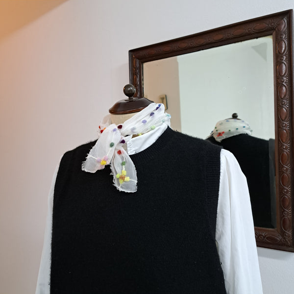 Silk Square 'Sara' Dots