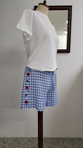 Shorts 'Tina Flowers' Linen