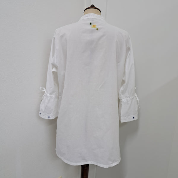 Indian shirt - Flowers & Dots