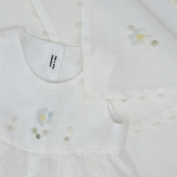 Pagliacetto baby 'Topolino MC Flowers' Lino Pergamena