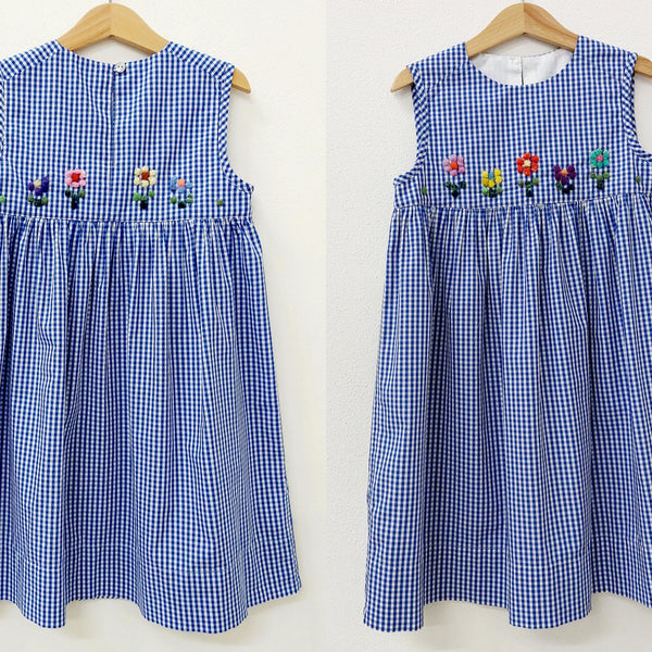 Abito per bambina 'Pallina Flowers' Popeline