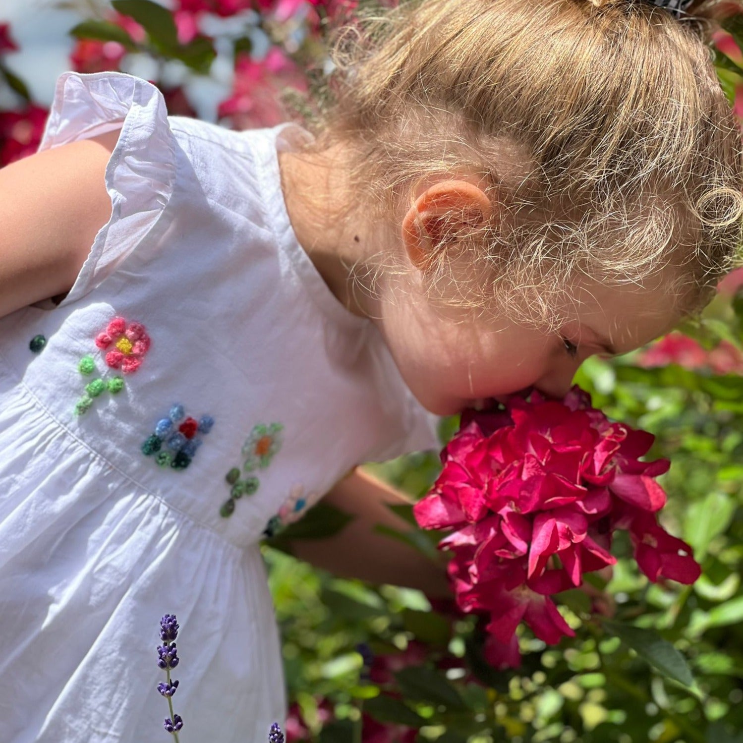 Girls top 'Petalo Flowers' Batista