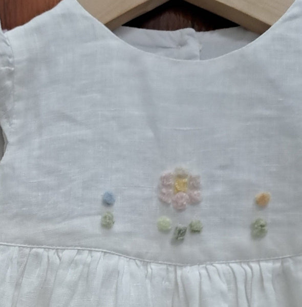 Pagliacetto baby 'Topolino MC Flowers' Lino Pergamena