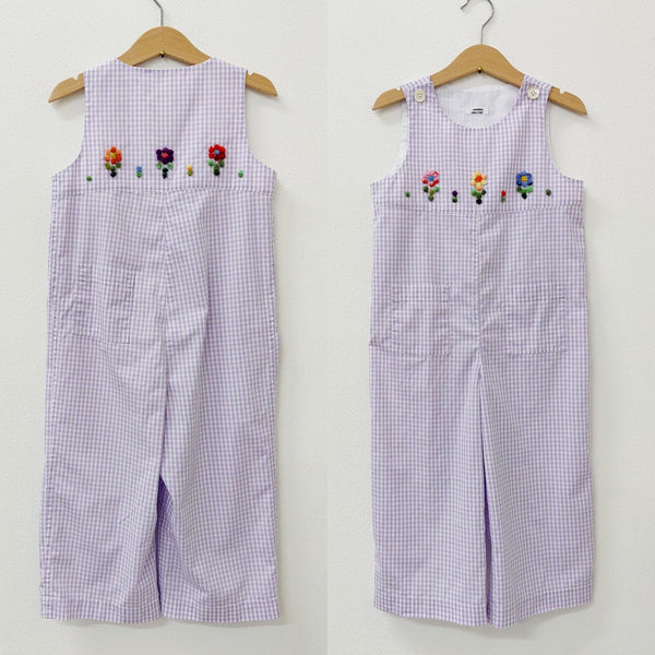 Salopette per bambino 'Salto Flowers' Popeline 