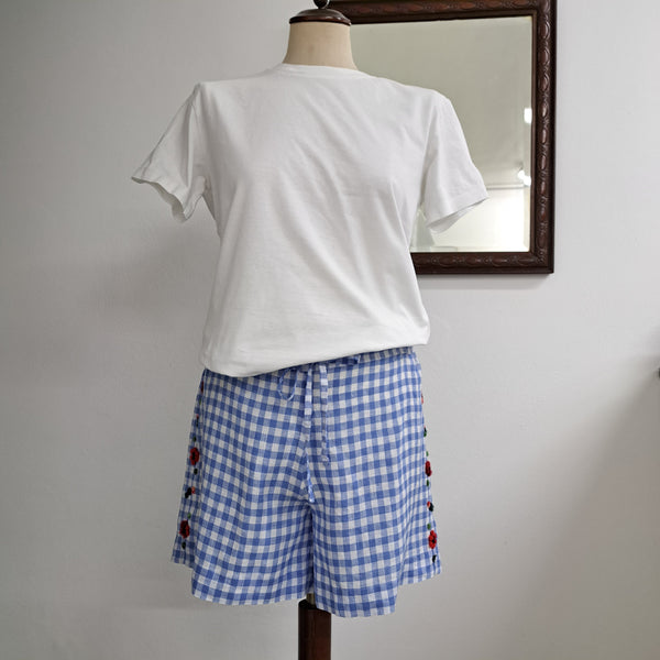 Shorts 'Tina Flowers' Linen