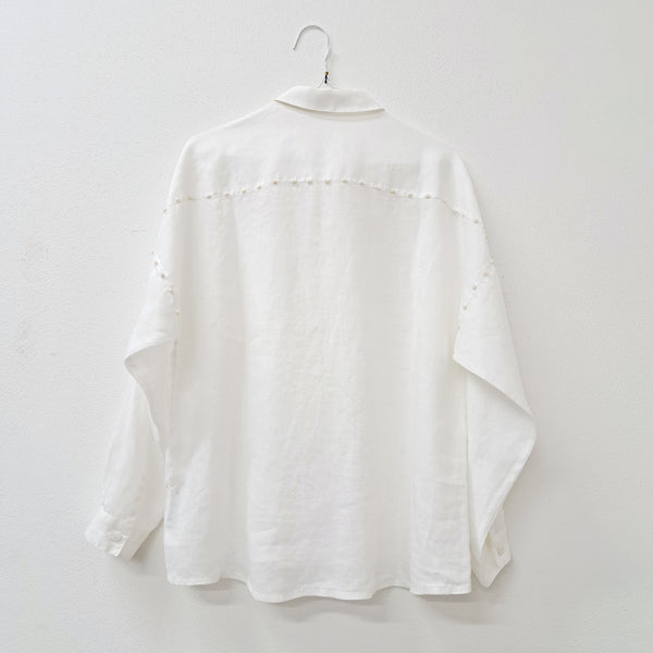 Shirt 'Dora Dots' Pergamena Linen