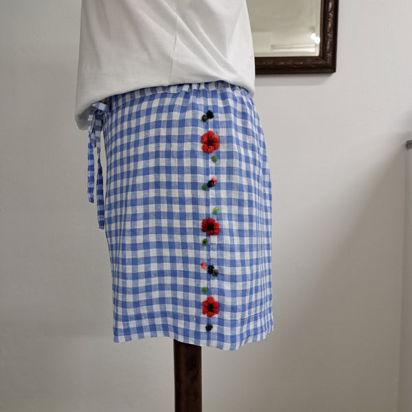 Shorts 'Tina Flowers' Linen
