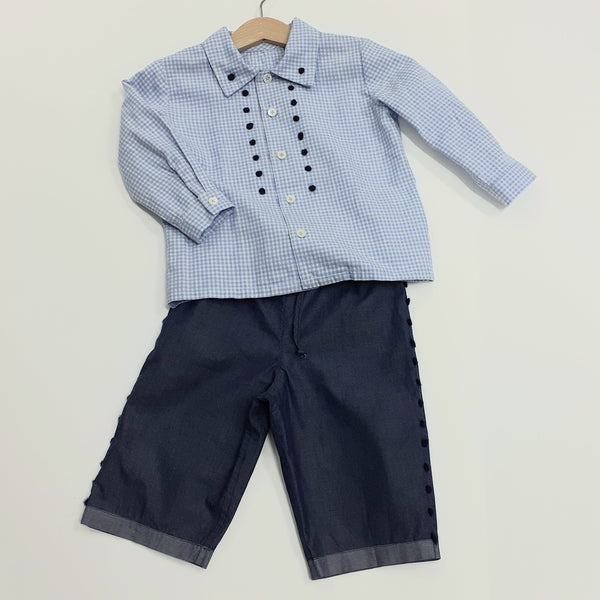 Sample Sale - Childs Trousers 'Pino'  Cotton