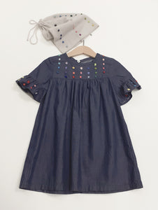 Girls dress 'Riccio'  Denim