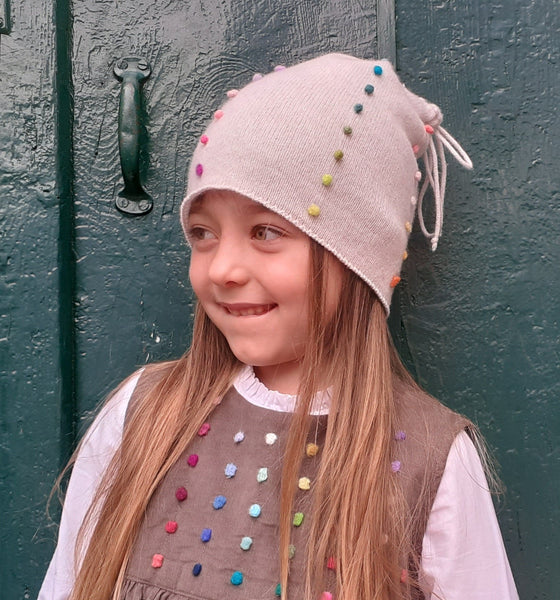 Sample Sale - Childs Hat 'Fagiolino S' Cashmere