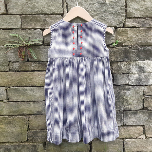 Girls Dress 'Pallina' Cotton Flannel