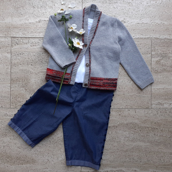 Sample Sale - Childs Cardigan 'Pulcino V'