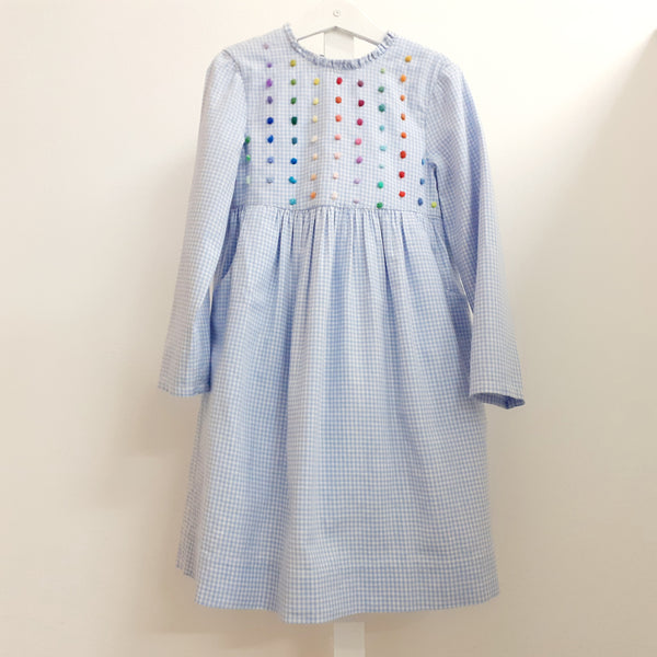 Girls Dress 'Taschino Dots' Cotton Flannel