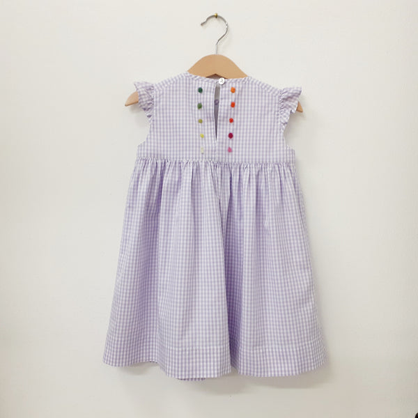 Girls dress 'Farfallina Dots' Cotton Poplin