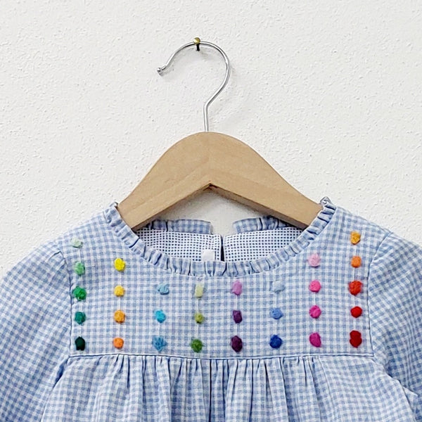 Girls blouse 'Ricciolina Dots ' Flannel