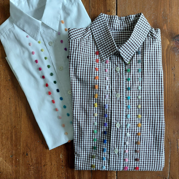 Sample Sale - Shirt 'Micia' 100% Cotton Poplin