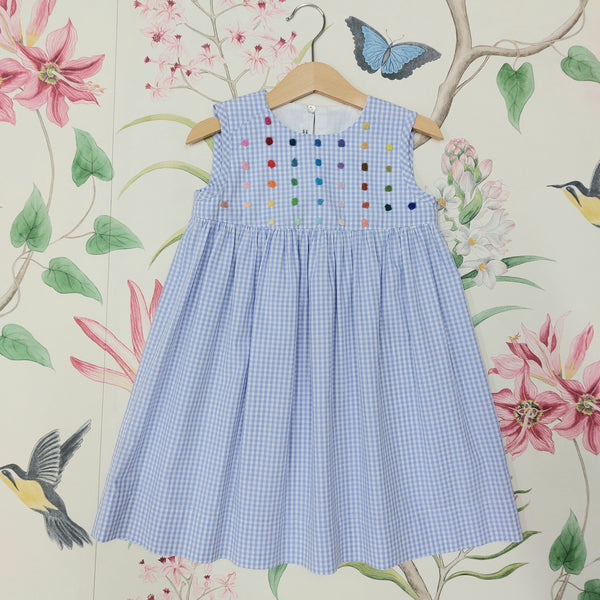 Girls dress 'Pallina Dots' Cotton Poplin