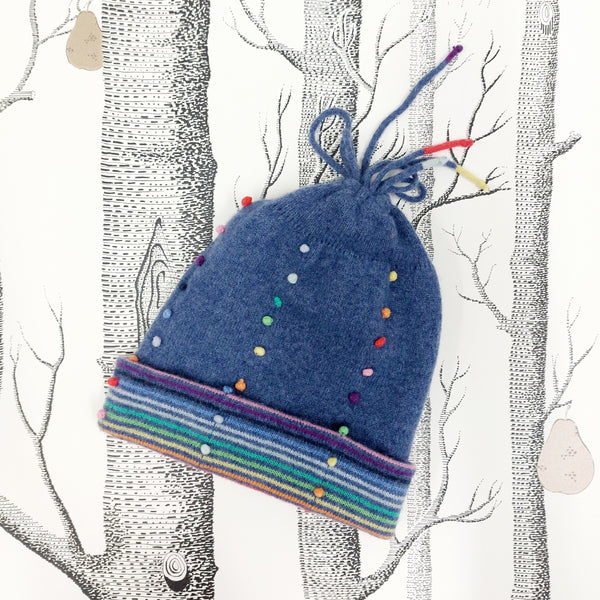 Childs Hat  ' Fagiolino D Rainbow'