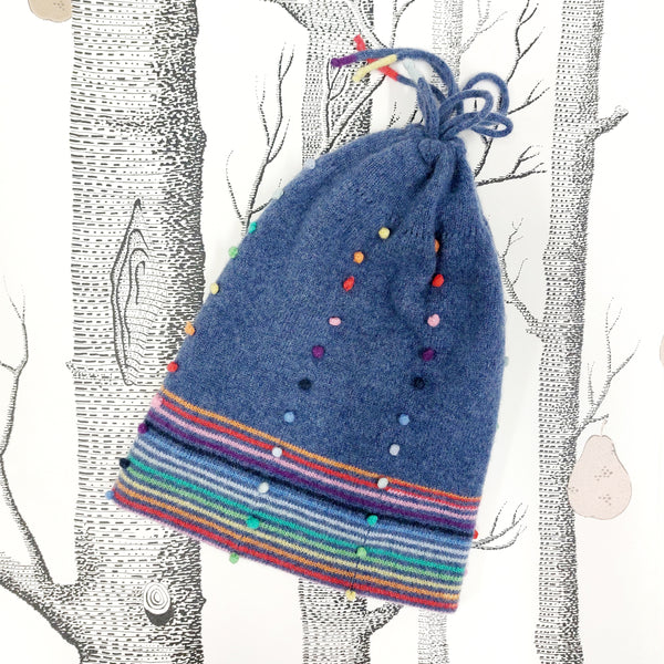 Childs Hat  ' Fagiolino D Rainbow'