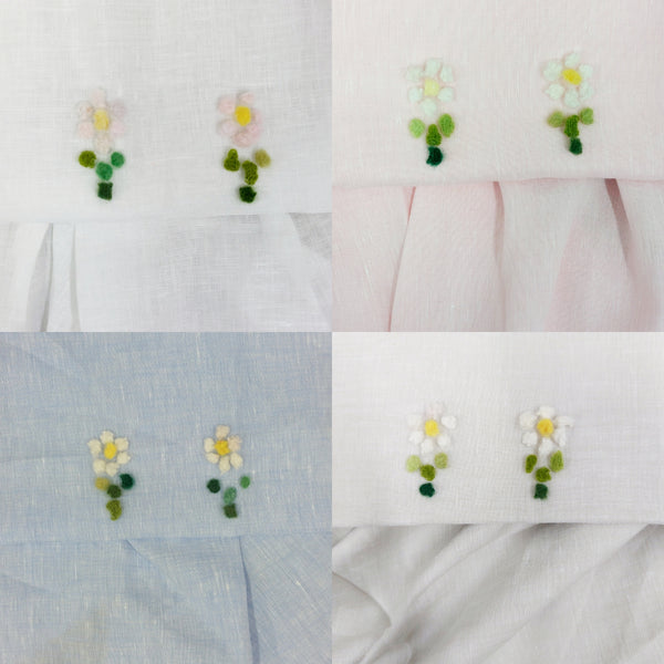 Baby Dress & Panties 'Polpetta Flowers' Linen