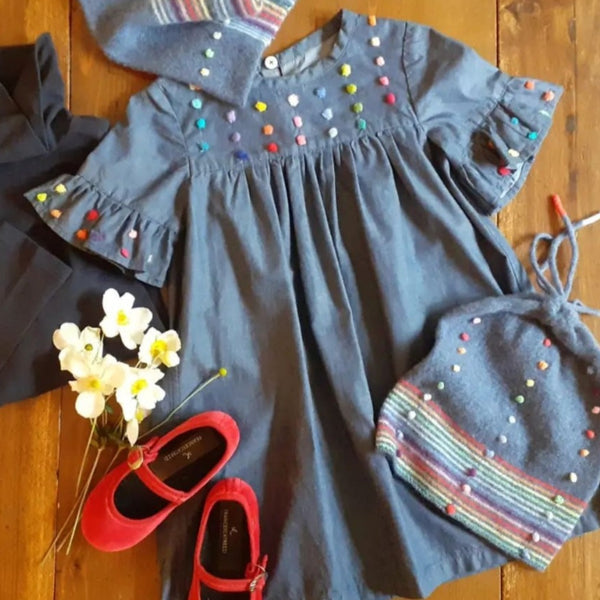 Girls dress 'Riccio'  Denim